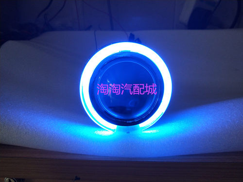 03-06款嘉年华大灯总成改装LED双光透镜天使眼恶魔眼日行灯