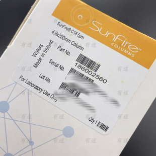 186002560 4.6X250mm Waters沃特世SunFire C18液相色谱柱5um