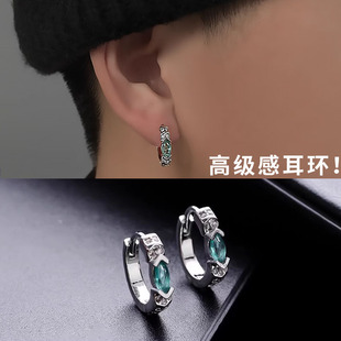 荷鲁斯之眼独特耳环男女国潮嘻哈小众设计轻奢高级感新款耳钉耳饰
