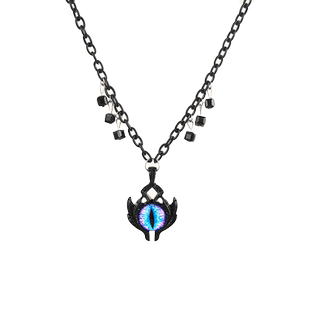 暗黑风拼接颈链嘻哈锁骨链女项链男款高级感轻奢小众潮流亚比配饰