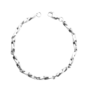 钛钢不掉色莫比乌斯手链男潮ins小众设计高级感简约百搭情侣手环