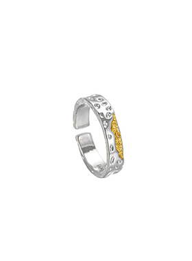 《藏金》戒指男潮男士单身戒简约