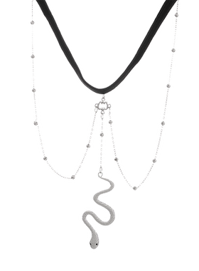 项链女配饰小蛇大腿吊坠女