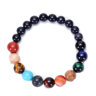 宇宙星系太阳系八大行星球手链手串学生闺蜜男女情侣学生饰品礼物