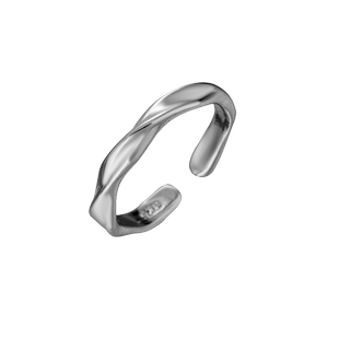 简约莫比乌斯环戒指男2025年新款潮高级感食指女情侣对戒小众设计