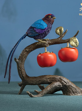 铜师傅铜摆件《吾家有喜事》