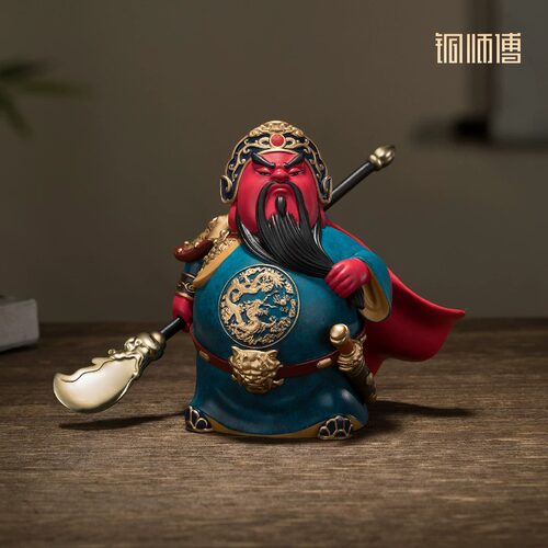 铜师傅《萌刀关羽》武财神关二爷