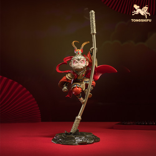 盖世英雄工艺品铜师傅全铜摆件