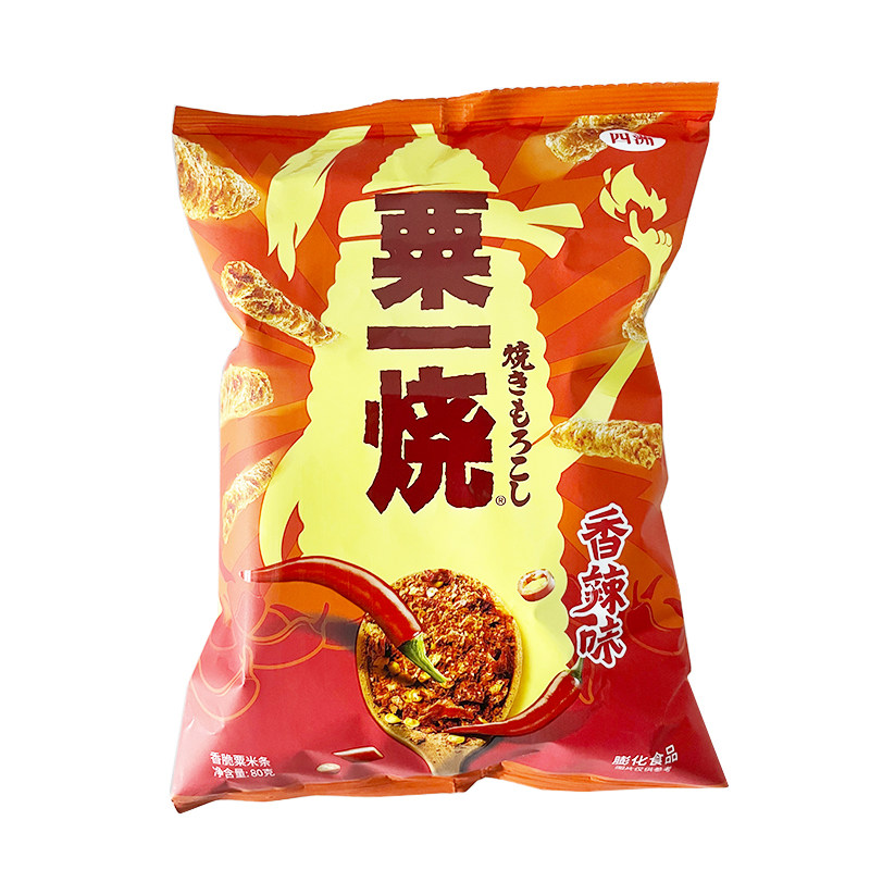 四洲烧烤多味宿舍栗米条膨化食品