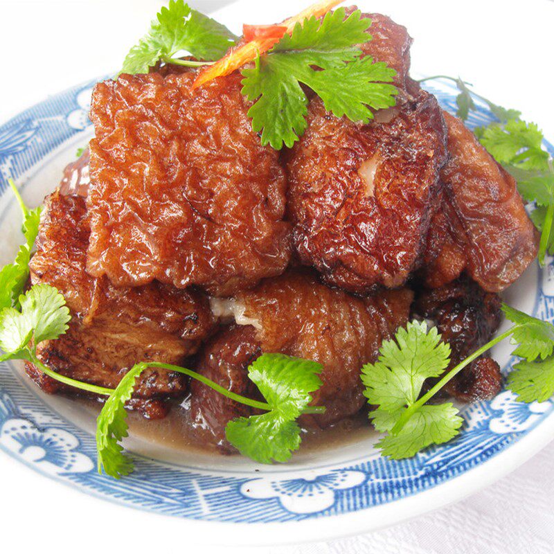 阜阳特产八大块 肉皮 五花肉肥瘦均匀好吃不腻1000克包邮真空包装