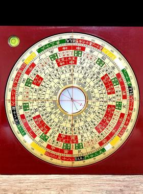 工厂万福堂8寸6寸胡一鸣罗盘纯铜三元三合综合风水罗盘