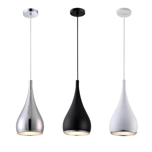 铁艺餐厅吊灯北欧办公室奶茶店样板房后现代简约创意款卧室床头灯