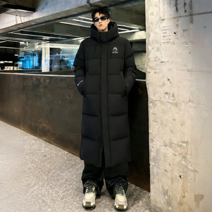 鸭鸭羽绒服冬季男款青少年长款休闲时尚超厚外套抗寒保暖男生冬装