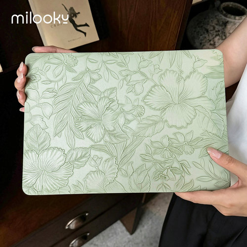 创意小众浮雕笔记本保护壳适用华为Matebook14电脑皮壳ultraXPro配件轻薄X90Plus外壳荣耀magicbookD16保护套