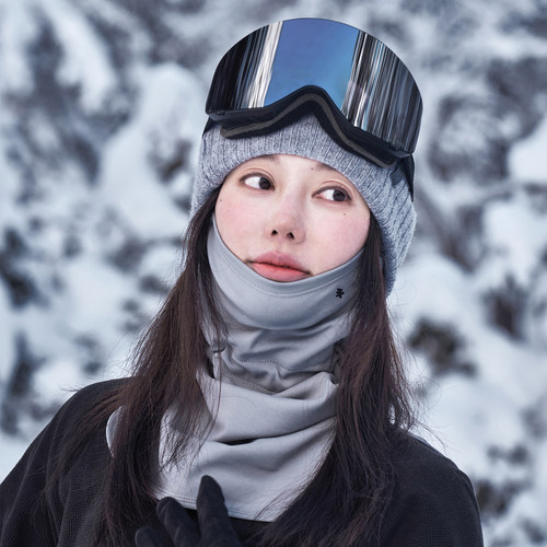 awka滑雪护脸面罩雪山护具防风防寒保暖羊毛秋冬季2024新款男女