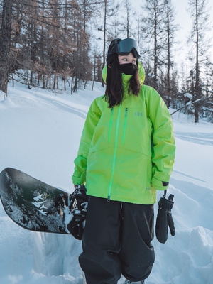 awka单板滑雪服女2022新款男士国潮美式外套夹克防水专业上衣冬季