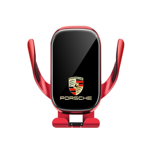 适用于保时捷卡宴Macan帕拉梅拉718车载手机支架无线充电内饰用品