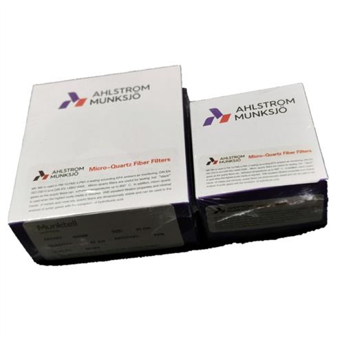 瑞典石英纤维滤膜420060/47mm 420065/90mm硫酸雾重金属采样MK360