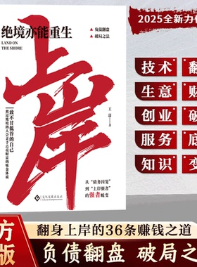 上岸赚钱有大招解锁普通人秘诀突破认知副业变现负债翻盘书漫画图解有招如何走向财富自由之路带你掌握之道发展债务