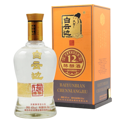 白云边12年45度500ml白酒