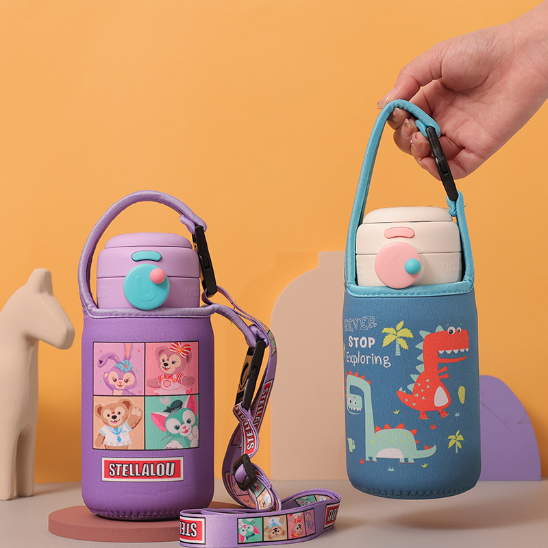 适用Uoha 随行双饮500ml保温杯套儿童便携可爱水杯两用保护套,餐饮具,杯套,淘宝优惠券,粉丝福利购,淘宝优惠卷