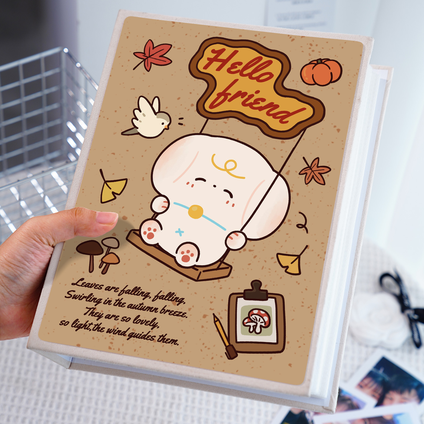 照片相册本插页式宝宝成长薄