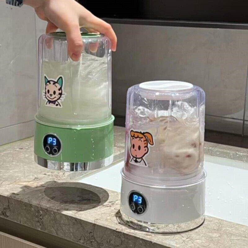 【宿舍洗衣神器】洗内衣内裤小型洗衣机半自动袜子清洗机学生宿舍