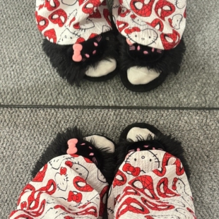 哈喽kitty裤子女款夏季可爱遛弯裤轻薄休闲裤宽松慵懒风显瘦百搭