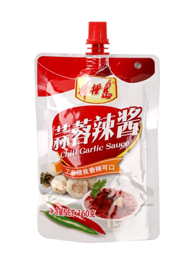 棒棰岛大连辣酱蒜蓉100g袋装商用
