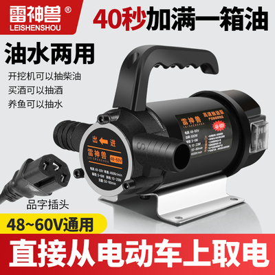 油水两用抽水泵家用12V24V48V60V
