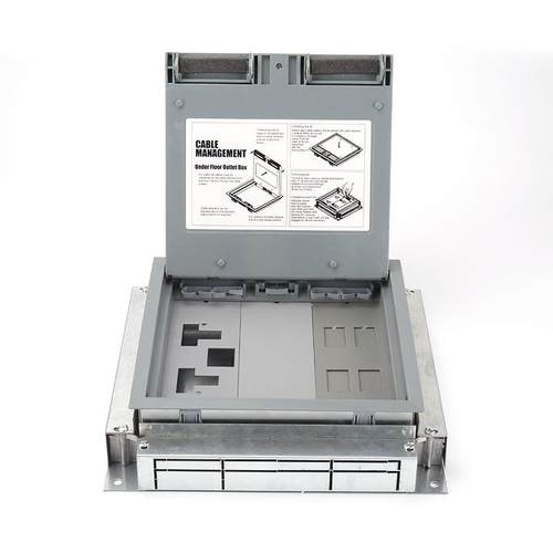 开盖式地板盒 地板插 MB-01地板插座盒 正方形地插地面插座