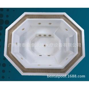 豪华按摩浴缸 酒店SPA会所别墅配套豪华按摩浴缸 水疗按摩浴缸