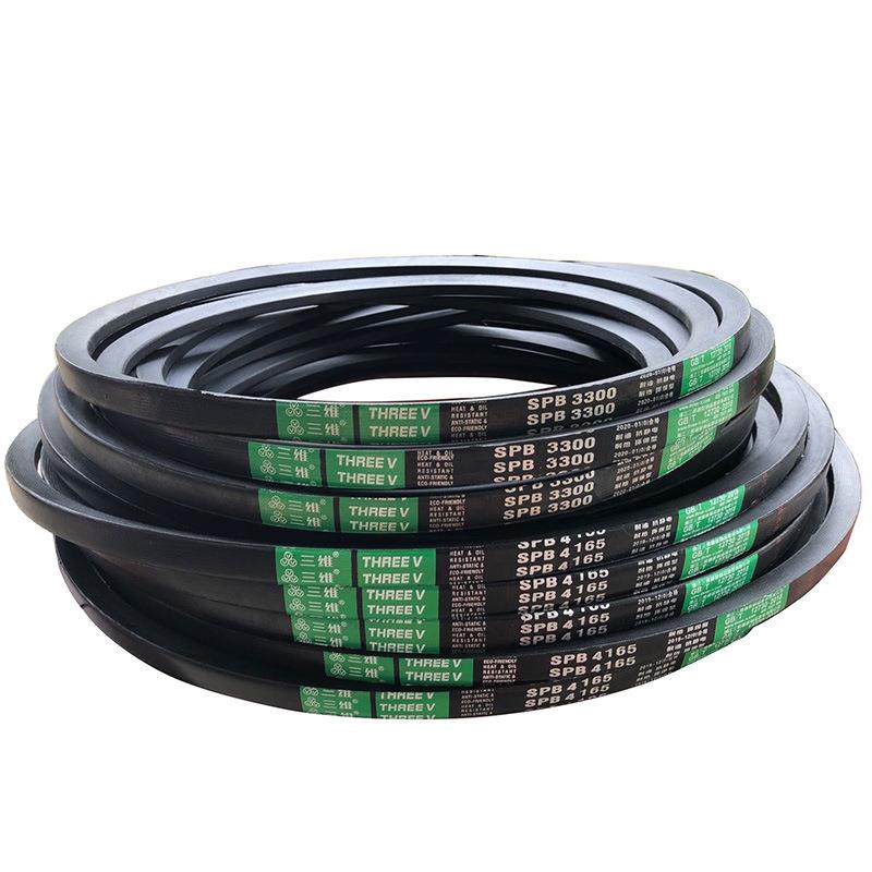 三维窄V三角带SPB4620 SPB4687 SPB4720SPB4750SPB4820耐油抗静电