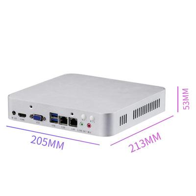 现货1037U迷你主机j1900四核迷你HTPC 高清电脑 低功耗超薄小主机