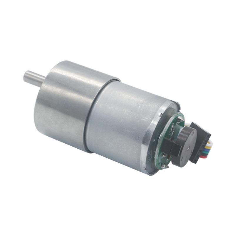 37GB-3530B带编码器电机 减速马达 测速电机智能小车电机12V24V