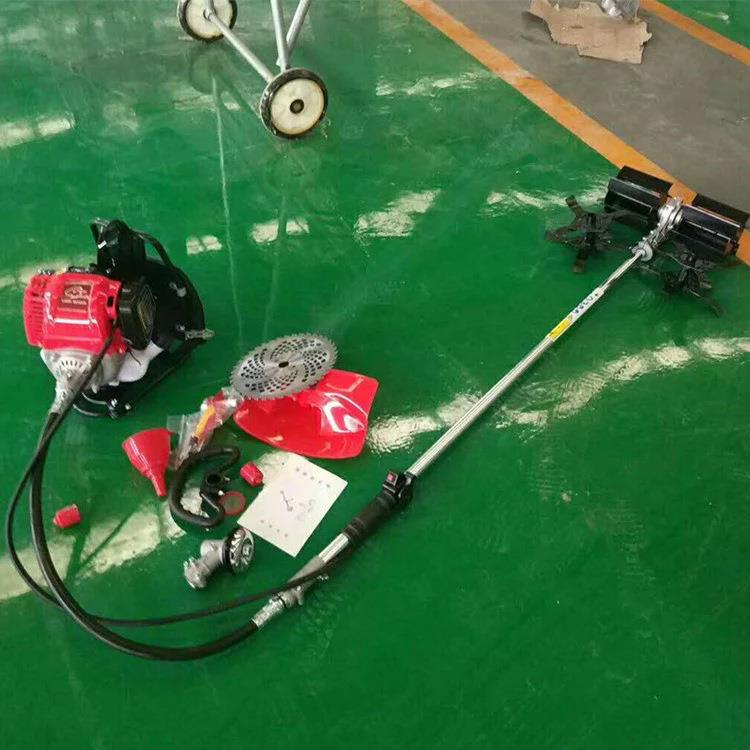 农林业用的小型收割机械 汽油松土机 背负式农田工地除草机