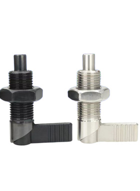 自锁型旋钮柱塞 粗牙螺纹把手型E-PMXRB10 12 E-PMXRM10 12