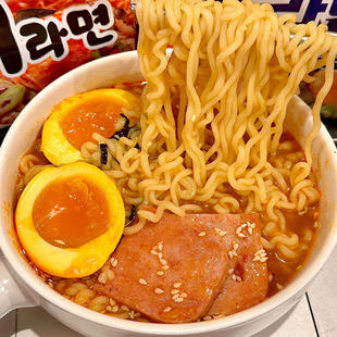 韩国进口不倒翁金拉面芝士海鲜拉面芝麻火热真拉面方便面速食泡面