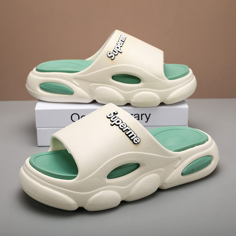 踩屎感拖鞋男款外穿潮流凉拖男户外运动男鞋防滑软底沙滩凉鞋男