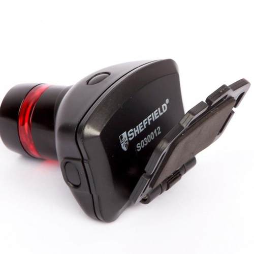 钢盾SHEFFIELD S030012三档调光露营LED头灯头戴式高亮度3W大功率