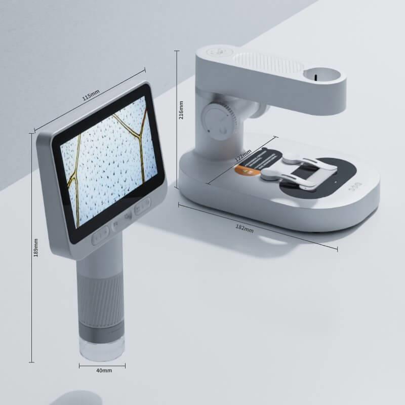 当当狸显微镜 便携式智能光学高倍放大显微镜手机显微镜数码工业