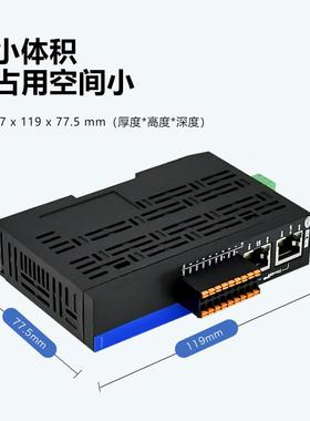 eip控汇ETG-SP40AEtherCAT转485协议网关四路485PLC24V输入控制器