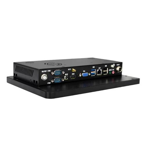 10.1寸电容触摸工控平板电脑显示器壁挂J1900工业一体机