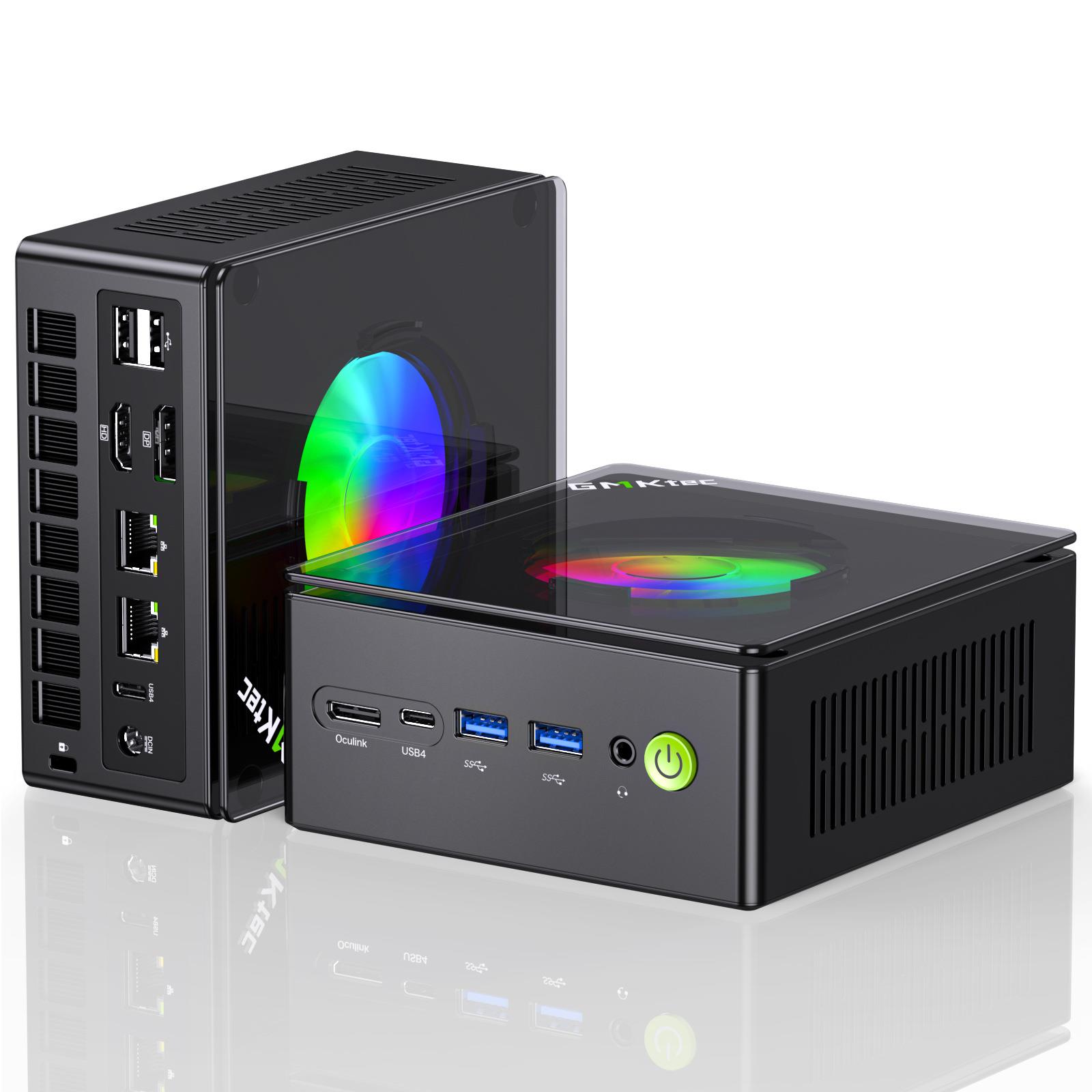 极摩客 K11 AMD R9-8945HS迷你电脑主机780M集显 游戏主机 双DDR5