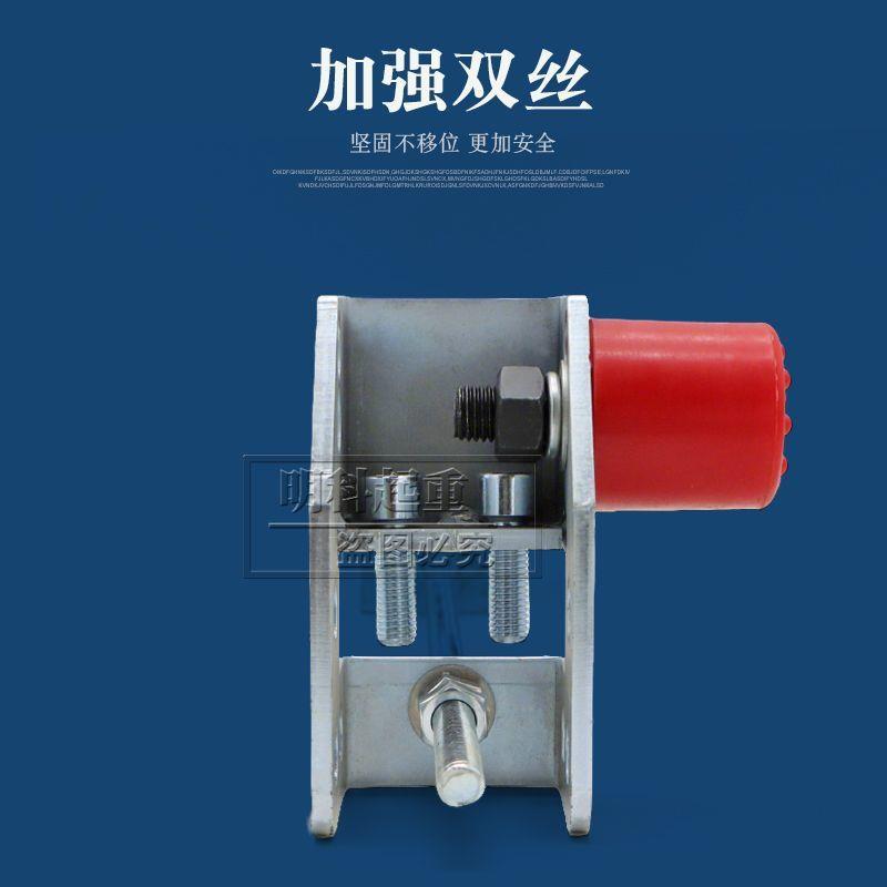 欧式起重机电动葫芦止挡小车缓冲器碰头行车橡胶防撞器运行限位