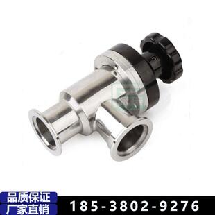 厂家高真空手动挡板阀GD KF不锈钢挡板阀手动真空角阀 J10b