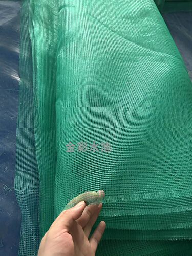 渔网晟雳拦网帆布水箱防跳网鱼池