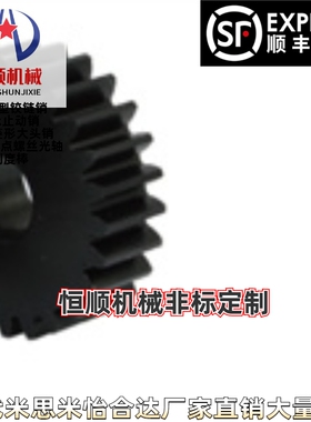 GEBT/GEPS0.8-15/16/18/20/24/25/30/32~50-B5/7-P4~8凸肩直齿轮