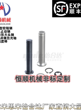 MIA21/31/32-D20D22D24D27D30D33D36D40D45D55-L10~220带肩铰链销