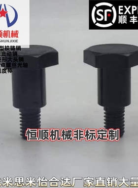 CBDBL10/12-5/6/7/8/9/10/12/15/20外六角支点用台阶螺丝六角头型